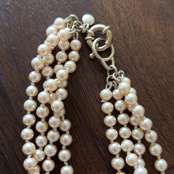 JCrew Multi strand nodded pearl necklace. - Picture 2 of 4